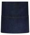 BR505 Brand Lab Denim Waist Pocket Apron INDIGO DENIM colour image